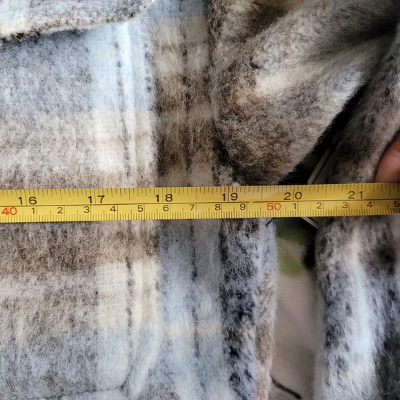 🆕 NWT Forever 21 Plaid Pocket Shacket - Picture 7 of 7
